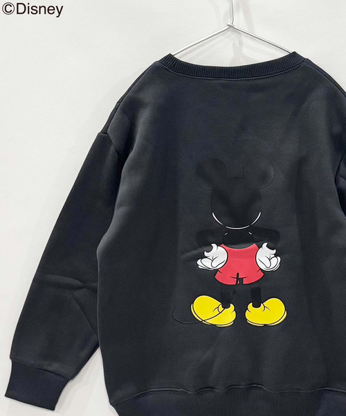 セール】キッズ MICKEY MOUSE ミッキー 裏起毛 オーバーサイズ