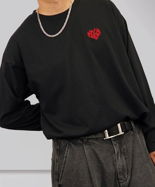 Burner(バーナー)の「【GROOVY STORE】ワイドシルエット ワンポイント刺繍ロングスリーブT(Tシャツ/カットソー・メンズ・その他8/その他10/その他13/その他19/その他22/その他24/その他31/その他33/その他1/その他2/その他3/その他5/その他11/その他34/その他35/その他/その他6/その他14/その他15/その他16/その他17/その他18/その他25/その他26/その他27/その他28/その他29/その他4/その他7/その他9/その他12/その他20/その他21/その他23/その他30/その他32・M/L/LL)」の7枚目の写真