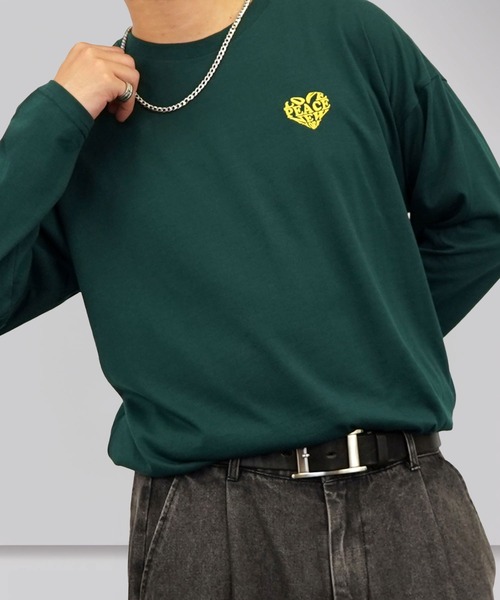 Burner(バーナー)の「【GROOVY STORE】ワイドシルエット ワンポイント刺繍ロングスリーブT(Tシャツ/カットソー・メンズ・その他8/その他10/その他13/その他19/その他22/その他24/その他31/その他33/その他1/その他2/その他3/その他5/その他11/その他34/その他35/その他/その他6/その他14/その他15/その他16/その他17/その他18/その他25/その他26/その他27/その他28/その他29/その他4/その他7/その他9/その他12/その他20/その他21/その他23/その他30/その他32・M/L/LL)」の9枚目の写真