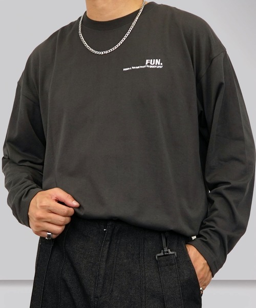 Burner(バーナー)の「【GROOVY STORE】ワイドシルエット ワンポイント刺繍ロングスリーブT(Tシャツ/カットソー・メンズ・その他8/その他10/その他13/その他19/その他22/その他24/その他31/その他33/その他1/その他2/その他3/その他5/その他11/その他34/その他35/その他/その他6/その他14/その他15/その他16/その他17/その他18/その他25/その他26/その他27/その他28/その他29/その他4/その他7/その他9/その他12/その他20/その他21/その他23/その他30/その他32・M/L/LL)」の12枚目の写真