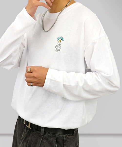 Burner(バーナー)の「【GROOVY STORE】ワイドシルエット ワンポイント刺繍ロングスリーブT(Tシャツ/カットソー・メンズ・その他8/その他10/その他13/その他19/その他22/その他24/その他31/その他33/その他1/その他2/その他3/その他5/その他11/その他34/その他35/その他/その他6/その他14/その他15/その他16/その他17/その他18/その他25/その他26/その他27/その他28/その他29/その他4/その他7/その他9/その他12/その他20/その他21/その他23/その他30/その他32・M/L/LL)」の14枚目の写真