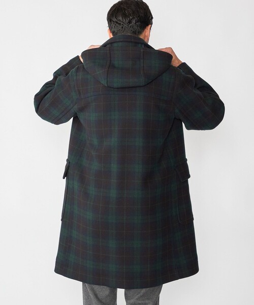 SHIPS（シップス）の「SHIPS: SHIPSタータン ダッフルコート（ダッフルコート・メンズ・ダークブルー・94/95/96/93）」の8枚目の写真