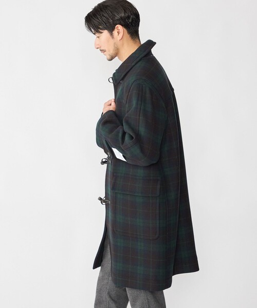 SHIPS（シップス）の「SHIPS: SHIPSタータン ダッフルコート（ダッフルコート・メンズ・ダークブルー・94/95/96/93）」の11枚目の写真