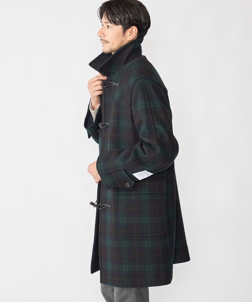 SHIPS（シップス）の「SHIPS: SHIPSタータン ダッフルコート（ダッフルコート・メンズ・ダークブルー・94/95/96/93）」の14枚目の写真