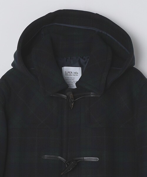 SHIPS（シップス）の「SHIPS: SHIPSタータン ダッフルコート（ダッフルコート・メンズ・ダークブルー・94/95/96/93）」の20枚目の写真