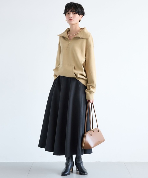 BARNYARDSTORM（バンヤードストーム）の「BARNYARDSTORM / シープレザーヒールブーツ（ブーツ・レディース・ライトブラウン/ブラック/ベージュ・39/38/37/36）」の17枚目の写真