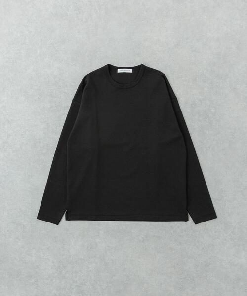URBAN RESEARCH(アーバンリサーチ)の「コットンナイロンスムージーロングスリーブ(Tシャツ/カットソー・メンズ・ホワイト/ブラック/ベージュ/グレー・SMALL/MEDIUM/LARGE)」の3枚目の写真