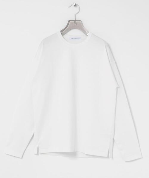 URBAN RESEARCH(アーバンリサーチ)の「コットンナイロンスムージーロングスリーブ(Tシャツ/カットソー・メンズ・ホワイト/ブラック/ベージュ/グレー・SMALL/MEDIUM/LARGE)」の10枚目の写真