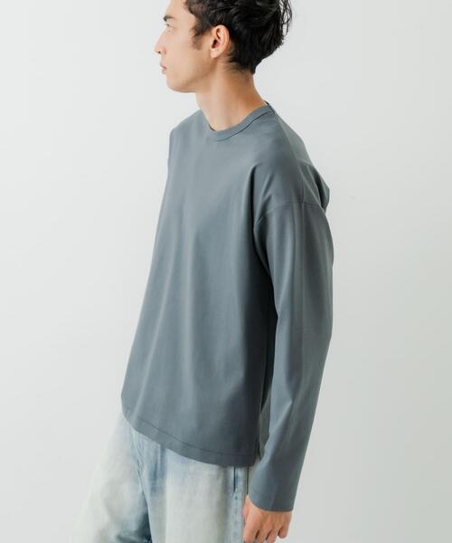 URBAN RESEARCH(アーバンリサーチ)の「コットンナイロンスムージーロングスリーブ(Tシャツ/カットソー・メンズ・ホワイト/ブラック/ベージュ/グレー・SMALL/MEDIUM/LARGE)」の18枚目の写真