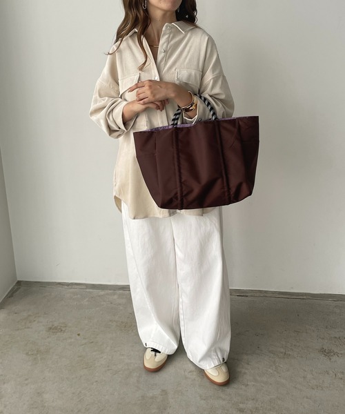 セール】【リバーシブル】 ビッグ ロゴ トートバッグ M（トート