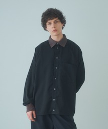 DOOPZ | OVERSIZED DOLMAN SLEEVE SHIRT - オーバーサイズドルマンスリーブシャツ(シャツ/ブラウス)