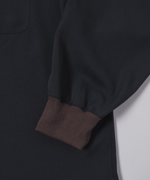 DOOPZ（ドープス）の「OVERSIZED DOLMAN SLEEVE SHIRT - オーバーサイズドルマンスリーブシャツ（シャツ/ブラウス・メンズ・レッド/ホワイト/ブラック・LARGE/MEDIUM/SMALL）」の6枚目の写真