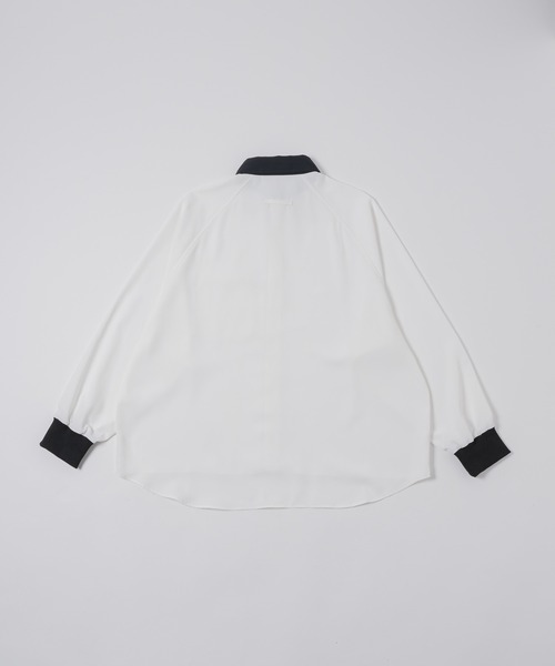 【のっち】BECOME TREE ドルマンスリーブシャツ/ホワイト TAKUYA∞着用 become tree ドルマンスリーブシャツ 白 のっち】BECOME