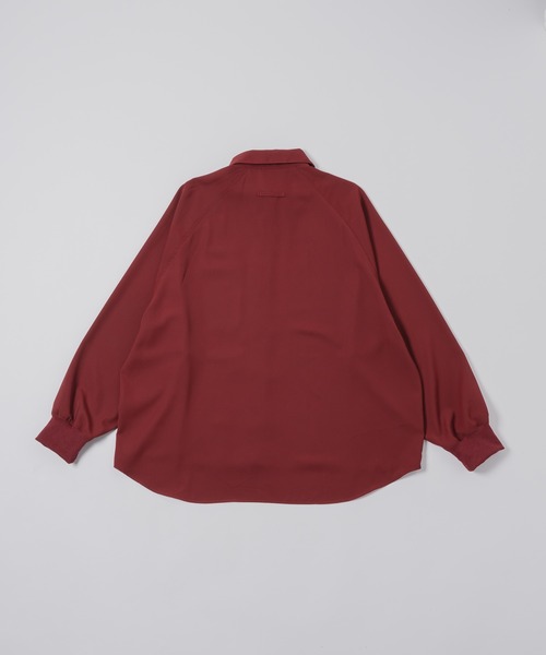 OVERSIZED DOLMAN SLEEVE SHIRT - オーバーサイズドルマンスリーブ
