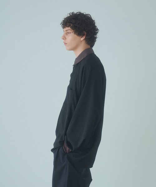 OVERSIZED DOLMAN SLEEVE SHIRT - オーバーサイズドルマンスリーブ