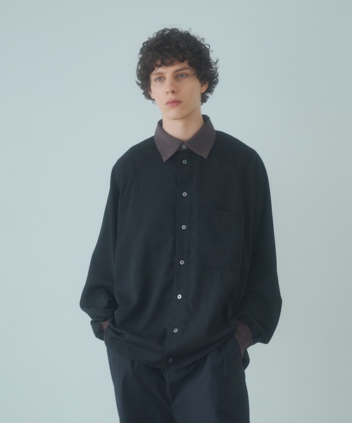 OVERSIZED DOLMAN SLEEVE SHIRT - オーバーサイズドルマンスリーブ