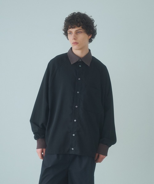 DOOPZ（ドープス）の「OVERSIZED DOLMAN SLEEVE SHIRT - オーバーサイズドルマンスリーブシャツ（シャツ/ブラウス・メンズ・レッド/ホワイト/ブラック・LARGE/MEDIUM/SMALL）」の20枚目の写真