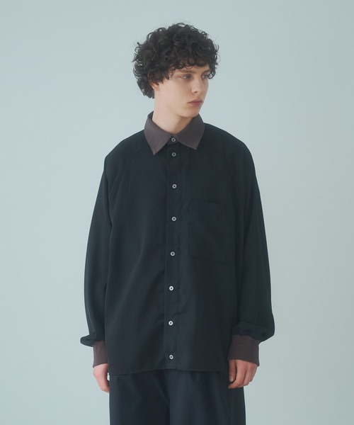 OVERSIZED DOLMAN SLEEVE SHIRT - オーバーサイズドルマンスリーブ