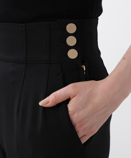 PINKY&DIANNE（ピンキーアンドダイアン）の「◆サイドボタンテーパードパンツ（その他パンツ・レディース・ブラック・36/38/40）」の11枚目の写真
