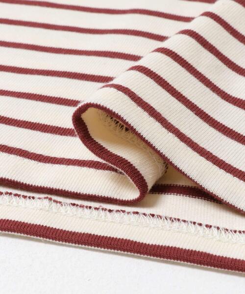 FORK&SPOON（フォークアンドスプーン）の「FORK&SPOON　ボートネックボーダー（Tシャツ/カットソー・レディース・グリーン系その他/レッド系その他/ブラック系その他・1/2）」の21枚目の写真