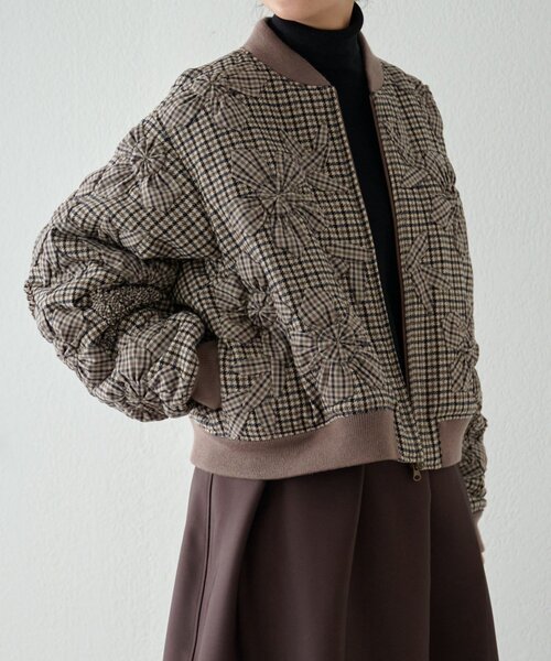 セール】《15 quinze》立体刺繍ブルゾン（ブルゾン）｜BEARDSLEY