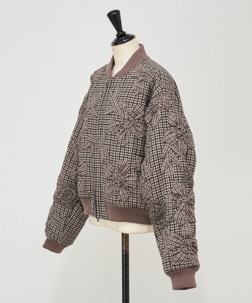 セール】《15 quinze》立体刺繍ブルゾン（ブルゾン）｜BEARDSLEY