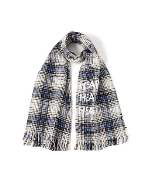 BEAMS HEART（ビームスハート）の「リバーシブル ロゴ ストール（ストール/ショール・レディース・ベージュ/ブラック・ONE SIZE）」の11枚目の写真