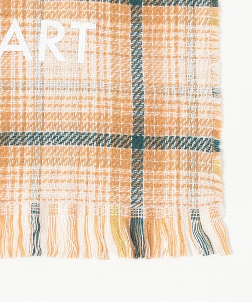 BEAMS HEART（ビームスハート）の「リバーシブル ロゴ ストール（ストール/ショール・レディース・ベージュ/ブラック・ONE SIZE）」の17枚目の写真