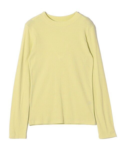 SHIPS Colors(シップス カラーズ)の「SHIPS Colors:〈手洗い可能〉シアー ドライ タッチ インナー TEE◇(Tシャツ/カットソー・レディース・ブラック/ブラウン/オフホワイト/イエロー/ネイビー/ダークグレー/クリーム/ピンク・ONE SIZE)」の5枚目の写真