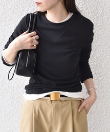 SHIPS Colors | SHIPS Colors:〈手洗い可能〉シアー ドライ タッチ インナー TEE◇(Tシャツ/カットソー)