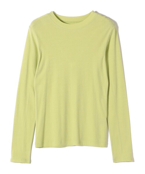 SHIPS Colors(シップス カラーズ)の「SHIPS Colors:〈手洗い可能〉シアー ドライ タッチ インナー TEE◇(Tシャツ/カットソー・レディース・ブラック/ブラウン/オフホワイト/イエロー/ネイビー/ダークグレー/クリーム/ピンク・ONE SIZE)」の12枚目の写真