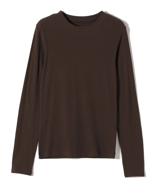 SHIPS Colors(シップス カラーズ)の「SHIPS Colors:〈手洗い可能〉シアー ドライ タッチ インナー TEE◇(Tシャツ/カットソー・レディース・ブラック/ブラウン/オフホワイト/イエロー/ネイビー/ダークグレー/クリーム/ピンク・ONE SIZE)」の14枚目の写真