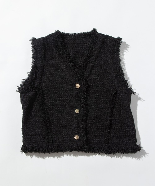 フリンジベスト（ベスト）｜WCJ（ダブルシージェイ）のファッション