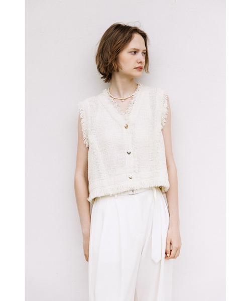 フリンジベスト（ベスト）｜WCJ（ダブルシージェイ）のファッション