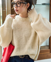 FREAK'S STORE（フリークスストア）の「限定展開　カラー シャギー ニット ショート プルオーバー（ニット/セーター）」