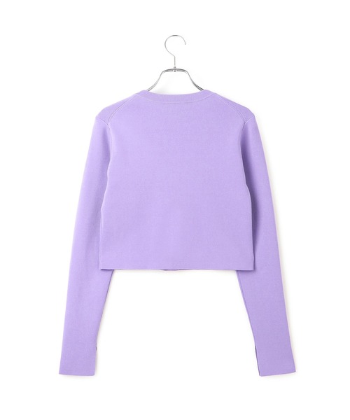 セレクトレングスクルーネックニットカーディガン（カーディガン