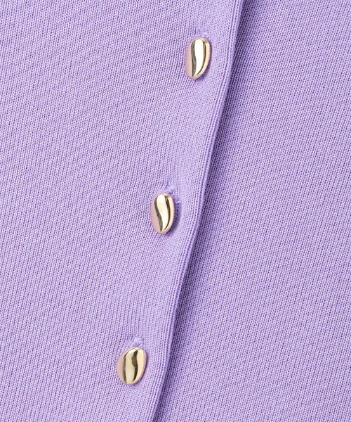 ADAM ET ROPE'（アダムエロペ）の「セレクトレングスクルーネックニットカーディガン（カーディガン/ボレロ・レディース・ブラック/パープル/ブラウン/オフホワイト・38/36）」の22枚目の写真