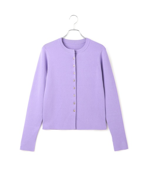 セレクトレングスクルーネックニットカーディガン（カーディガン