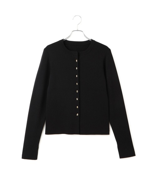 即発⭐︎今期 2025 アダムエロペ　セレクト　クルーネック　ニット　カーディガン ADAM ET ROPÉ FEMME(アダム エ ロペ ファム) / セレクトレングス