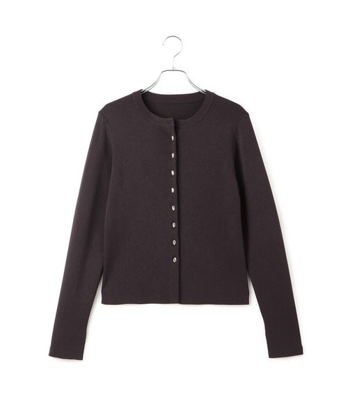 セレクトレングスクルーネックニットカーディガン（カーディガン