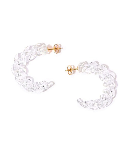 LEVENS JEWELS ピアス LEVENS JEWELS MINI GLASS HOOP ピアス｜トゥモローランド 公式通販
