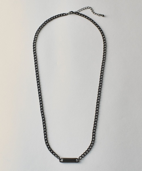 SETUP7(セットアップセブン)の「【SETUP7】ネックレス Awesome ニッケルフリー メタル ライン プレート キヘイチェーン ショートネックレス(ネックレス・レディース・ブラック/ゴールド/シルバー・FREE)」の15枚目の写真