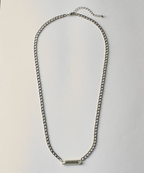 SETUP7(セットアップセブン)の「【SETUP7】ネックレス Awesome ニッケルフリー メタル ライン プレート キヘイチェーン ショートネックレス(ネックレス・レディース・ブラック/ゴールド/シルバー・FREE)」の21枚目の写真