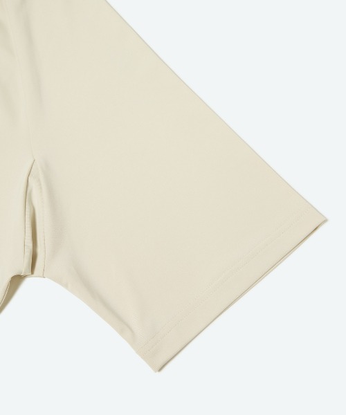 penguin BY MUNSINGWEAR（ペンギン バイ マンシングウェア）の「STRETCH GAME HALF SHIRT　半袖ストレッチポロシャツ　ゴルフウェア（ポロシャツ・メンズ・ブラック/ホワイト/グリーン・L/XL/M）」の7枚目の写真