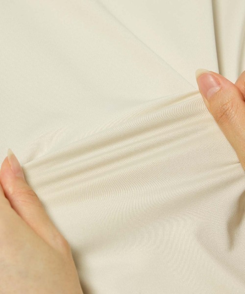 penguin BY MUNSINGWEAR（ペンギン バイ マンシングウェア）の「STRETCH GAME HALF SHIRT　半袖ストレッチポロシャツ　ゴルフウェア（ポロシャツ・メンズ・ブラック/ホワイト/グリーン・L/XL/M）」の9枚目の写真