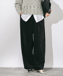 journal standard L'essage（ジャーナルスタンダードレサージュ）の「《追加》ストレッチコーデュロイ 2タックパンツ（その他パンツ・レディース）」