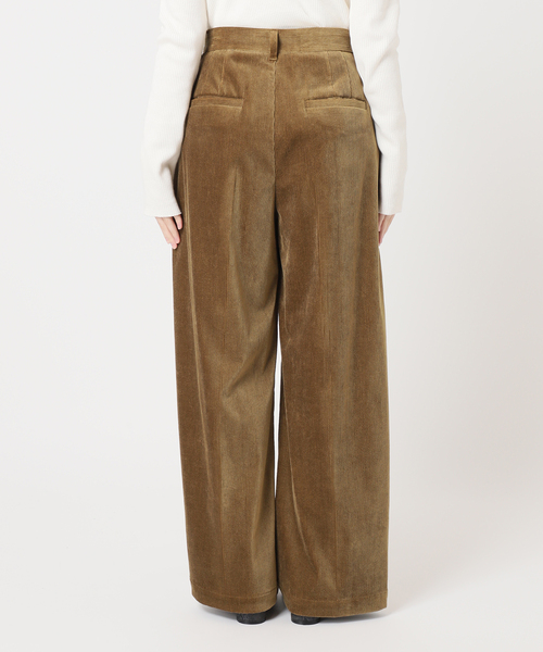 journal standard L'essage（ジャーナルスタンダードレサージュ）の「《追加2》ストレッチコーデュロイ 2タックパンツ（その他パンツ・レディース・ブラック/ブラウン系その他/ブルー系その他/ベージュ・38/36/40）」の13枚目の写真