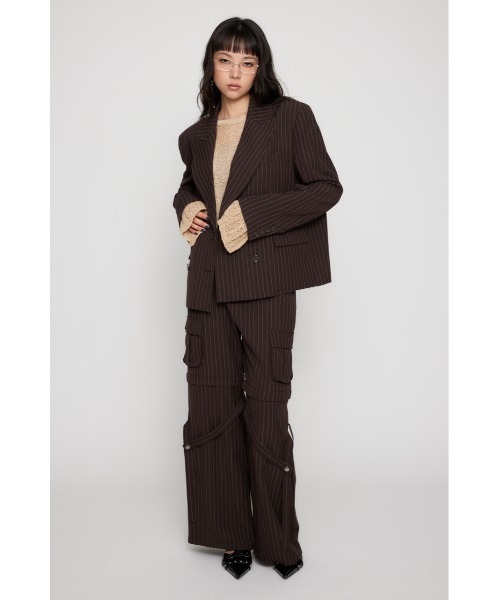 セール】SHOULDER PAD DOUBLE ジャケット（テーラードジャケット