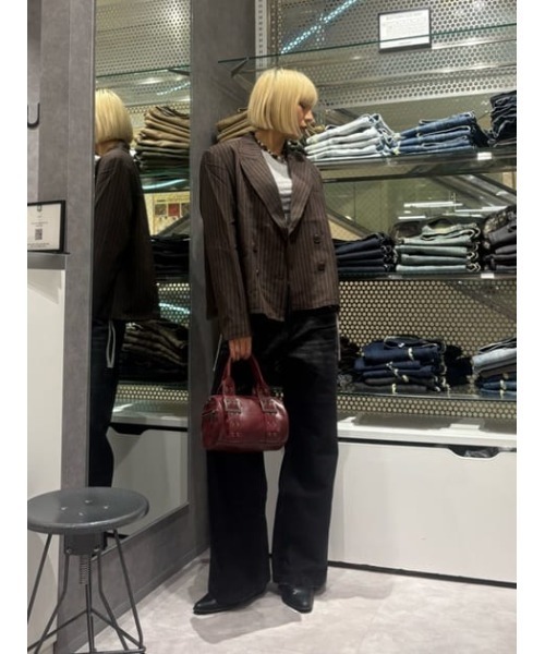 セール】SHOULDER PAD DOUBLE ジャケット（テーラードジャケット