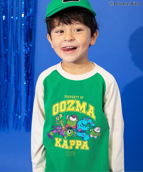 Disney（ディズニー）の「【リンク】『モンスターズ・インク』『モンスターズ・ユニバーシティ』/Tシャツ（Tシャツ/カットソー・キッズ・ブルー/チャコール/パープル/グリーン・80/90/100/110/120/130）」の4枚目の写真